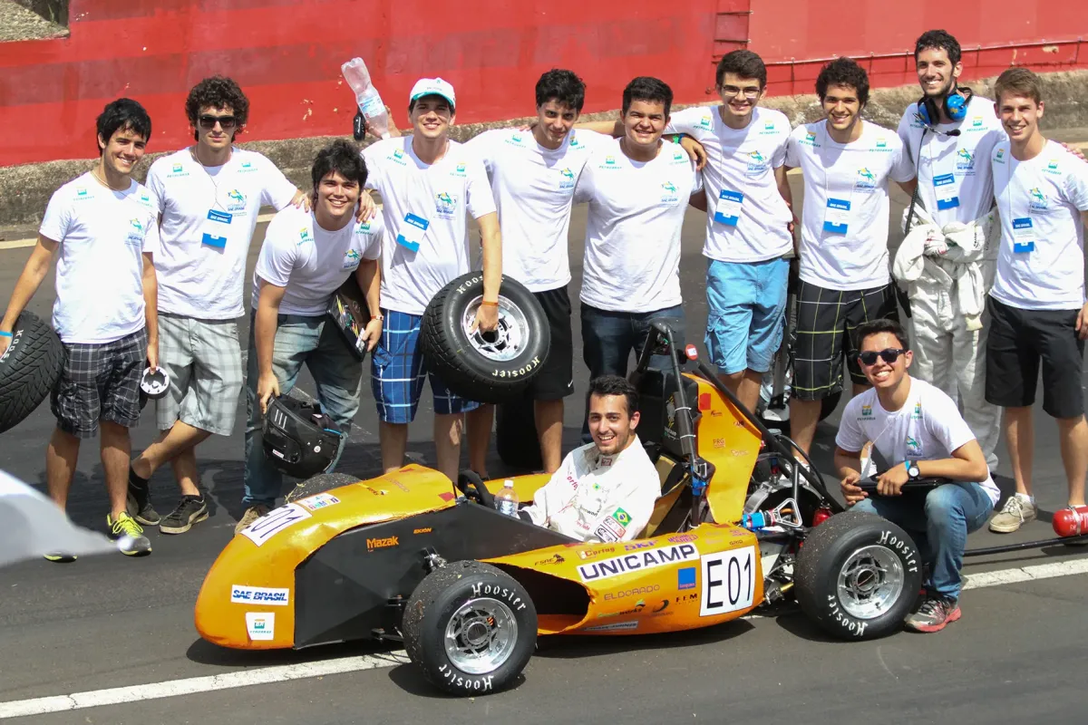 Protótipo E2015 na pista