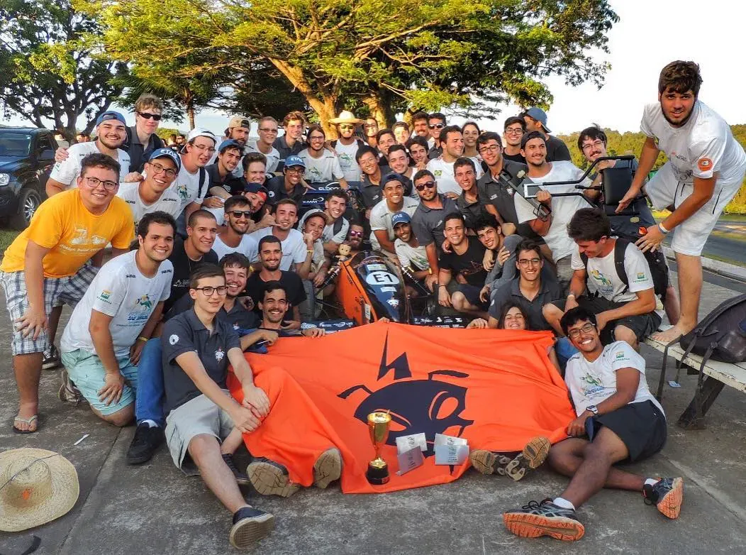Equipe E2018 trabalhando
