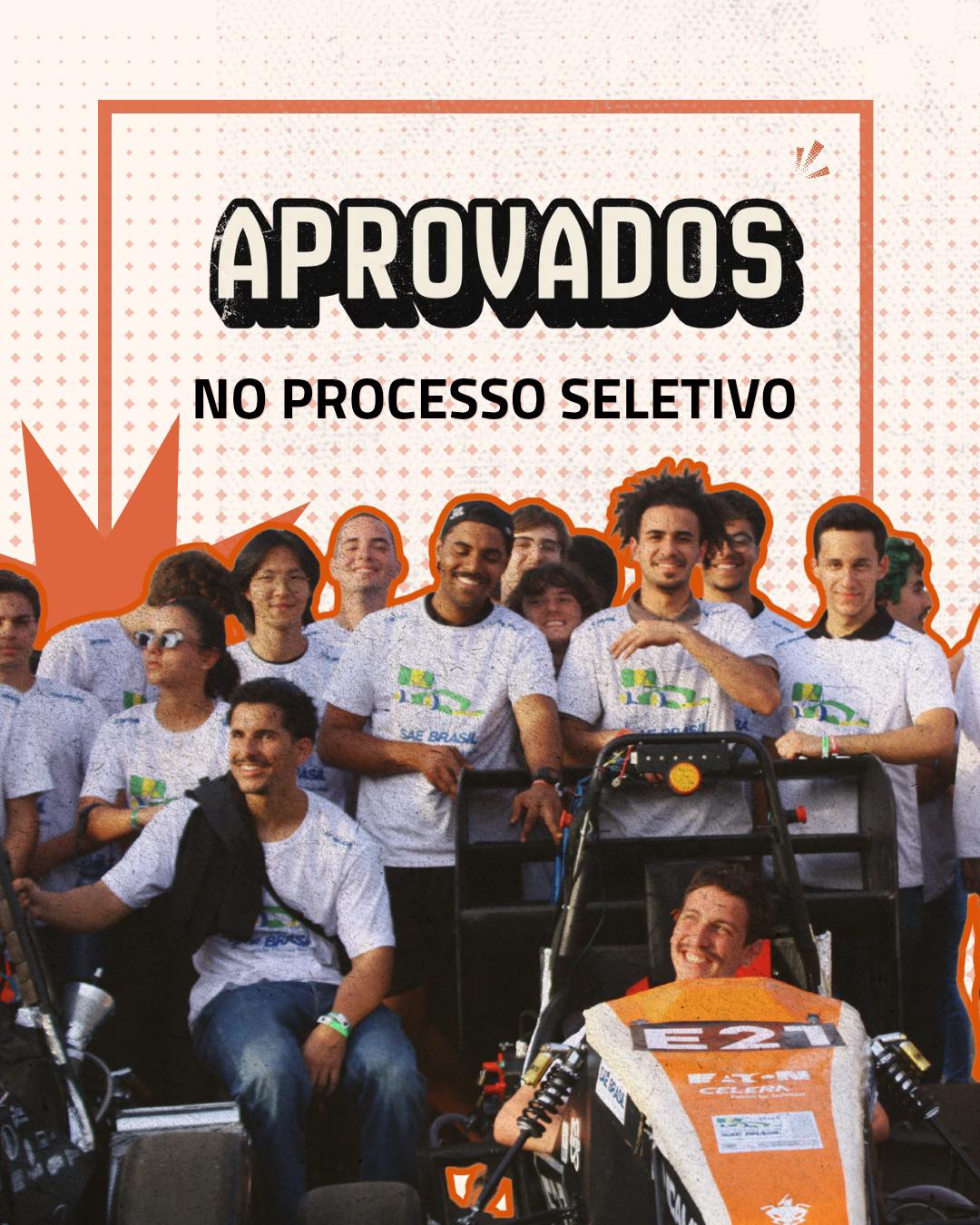 Aprovados 2026 E-Racing